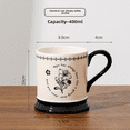 thumbnail image 2 of Taza Ceramic Hope Floral Design 400 ml, 2 of 2