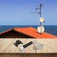 thumbnail image 2 of Wall Mount, Roof Mounting Kit, Internet Kit Satellite With Pole Mount Adapter Long, 2 of 10