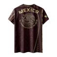 thumbnail image 5 of 2026 New Mexico Soccer Jersey Women, Mexican Jersey Soccer T-Shirt, Soccer Jersey 2D Graphic V-Neck Short Sleeve Football Tee, Casual Daily Sport Top for Adult, 5 of 6