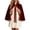 Red, variant on JTieacloth Womens Short Cape Velvet Cape Cloak Stand Collar Gold Trim Medieval For Party Christmas Dress Up