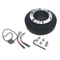thumbnail image 1 of DYNWAVECA 141H Racing Steering Wheel Adapter for G37 2008 2009 2010 2011 2012 2013, 1 of 6