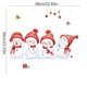 thumbnail image 3 of xihome Adhesivo electrosttico para ventanas con diseño de muñeco de nieve y copo de nieve, impresin a doble cara, decoracin navideña esttica para el hogar y la oficina. Ideal para ventanas., 3 of 6