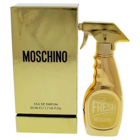 Moschino Gold Fresh Couture Eau de Parfum, Perfume for Women, 1.7 Oz