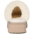 thumbnail image 4 of Comwarm Womens Fuzzy Memory Foam Slippers Fluffy Platform Winter House Shoes for Indoor and Outdoor, 4 of 7