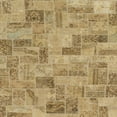 thumbnail image 1 of Ahgly Company Machine Washable Indoor Square Abstract Light Brown Area Rugs, 8' Square, 1 of 7