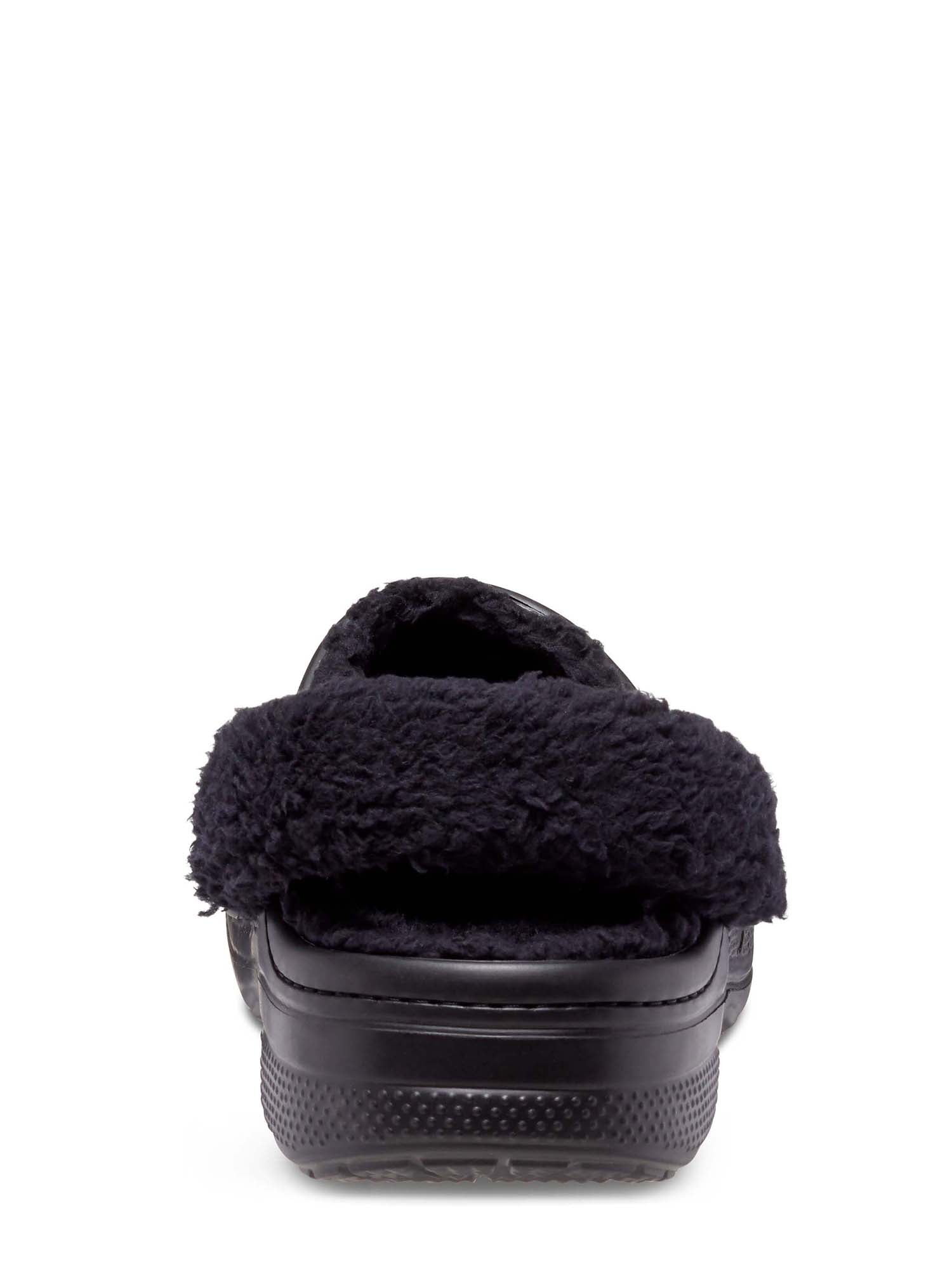 ローファー・オックスフォード Unisex Baya Lined Fuzz Strap Clog - Black Amazon.com | Crocs Baya Lined Fuzz Strap Clog White/Lavender
