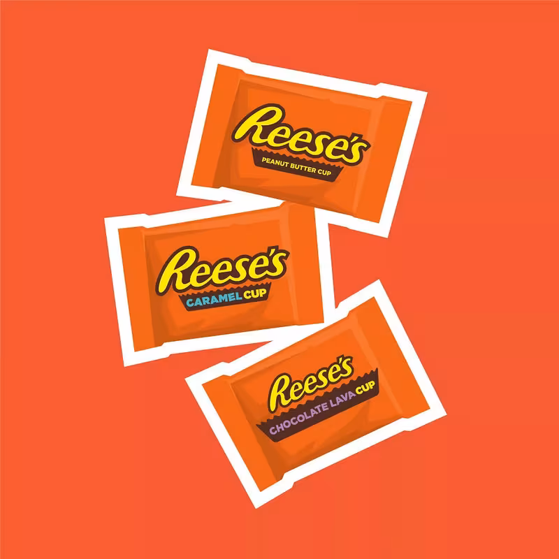 thumbnail image 4 of Taboom Reese's Chocolate Peanut Butter Cups 1 lb Bulk Variety – Reese's Candy & Reese's Cups for Sharing and Snacking, 4 of 5