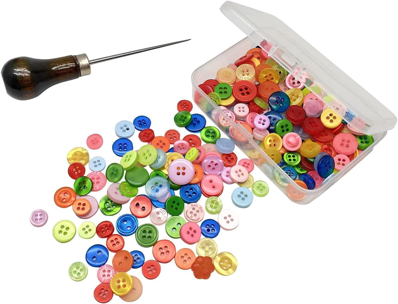 6 Pcs Clear Mini Plastic Storage Containers with Lids, Rectangle Small Boxes for Organizing Beads, Game Pieces, Business Cards, Craft Supplies