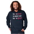thumbnail image 5 of Christian Pink Ribbon Breast Cancer Hoodie Sweatshirt Women Brisco Brands L, 5 of 6