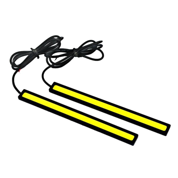 Circulación Diurna LED Ultrafina para Automóvil 17 Cm Circulación Diurna Universal Modificada Alta Potencia COB Impermeable Ultrabrillante Blanca