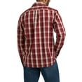 thumbnail image 2 of Wrangler® Men's Long Sleeve Plaid Shirt, Sizes S-5XL, 2 of 3