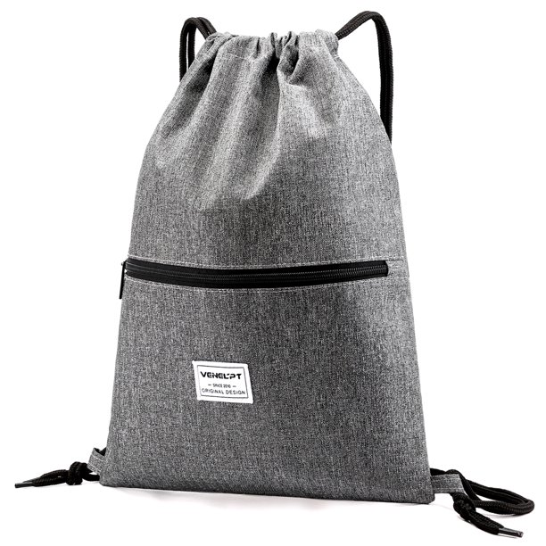 Saco de gimnasio Mochila con cordón Bolsa de cubo con cordón resistente al agua Saco ligero