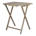 thumbnail image 4 of Mainstays Table plateau très grand format Gris rustique, 4 of 8