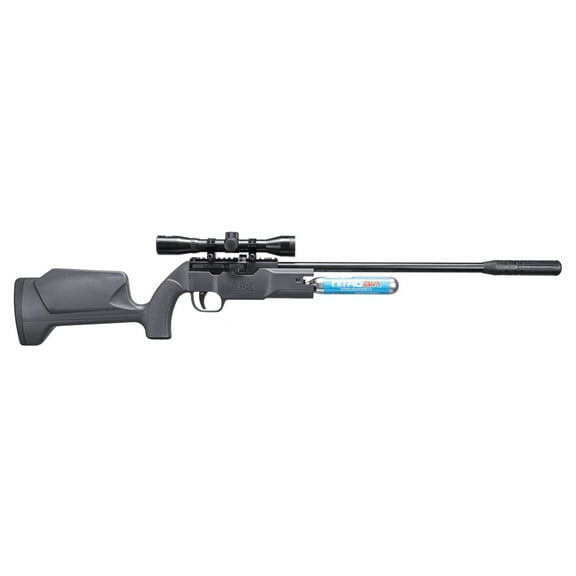 Umarex Komplete NCR .177 PCP Air Rifle - 1025 FPS with Lead, 1125 FPS with Alloy, Includes NitroAir Cartridge, 12-Round Magazine, 4x32 Scope, M-LOK Rail