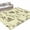 Yellow, variant on Area Rugs 3'x5', Vintage Elk Fox Carpet Runner Indoor Outdoor Rugs Home Decor Aesthetic, Rustic Black White Simple Drawn Grass Non Slip Mats Washable Accent Rug for Living Room Bedroom