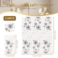 thumbnail image 5 of 120 Sheet Dandelion Print Paper Napkins, Guest Towel for Bathroom Paper Napkin for Dinner Party Kitchen Floral Design Disposable Paper Hand Towel for Guest Party Supply (4.3 x 7.9 Inch), 5 of 9