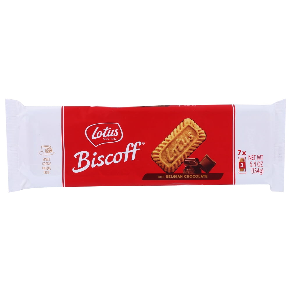 Biscoff Cookie Caramelized Biscuits, With Belgian Chocolate, 7 Fresh
