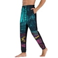 thumbnail image 3 of Kdxio Lost Golden Key Pattern Joggers,Sweatpants for Men with Pockets-X-Large, 3 of 5