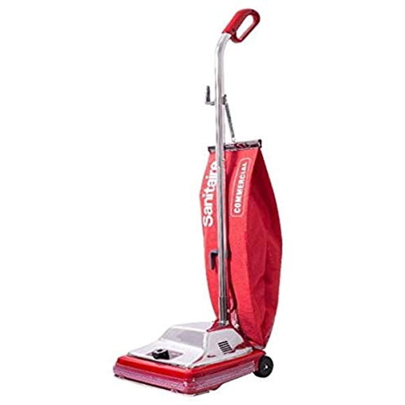 Aspiradora comercial vertical con bolsa Sanitaire Tradition, SC886G, 8,5" x 17,3" x 21,3"