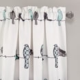 thumbnail image 5 of Rowley Birds Room Darkening Window Curtain Panels Blue/Gray 52X95+2 Set, 5 of 5