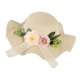 thumbnail image 5 of Sombrero DIY Flores Artificiales Ligero Vacaciones Transpirable Cubo Mujer Cumpleaños Estilo A, 5 of 9