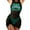 Green, variant on Swimsuits For Women 2025 Fashion Bikini Set With Cover Up Floral Print 3 Piece Swimwear Black Bathing Swimwears XL