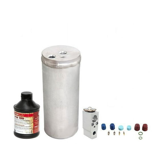 A/C Compressor Replacement Service Kit - Compatible with 2005 - 2016, 2018 - 2019 Nissan Frontier 2006 2007 2008 2009 2010 2011 2012 2013 2014 2015