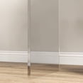 thumbnail image 4 of 21" Long Rectangle Clear Acrylic Waterfall End Table for Sofa or Bedside Use Enhancing Room Openness, 4 of 5