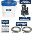 thumbnail image 3 of Superior Pump 91660 Tankless Water Heater Descaler Water Utility Sump Pump Kit, White, 3 of 6