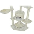 Noah's Ark 23.5"x23.5"x79" Deluxe Cat Tree Condo Furniture