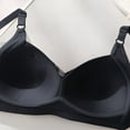 thumbnail image 4 of Ashirexll Bras for Women No Underwire, Comfortable Bras for Women, Plus Size Solid Color Adjustable Spaghetti Strap Wireless Bra Black XXL, 4 of 7