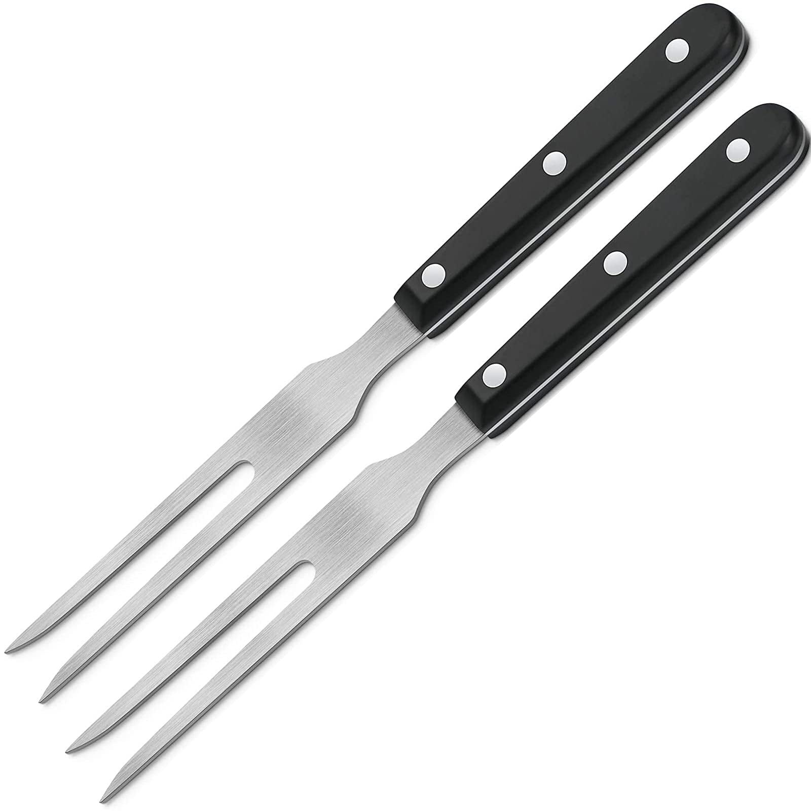 Carving Fork, Meat Forks, 10 Inch Long Stainless Steel Forks for BBQ