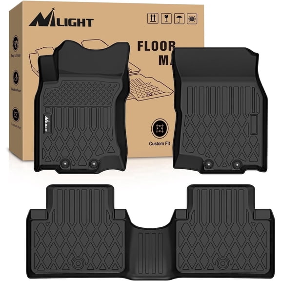 Nilight TPE Floor Mats for Nissan Rogue Sport 2017 2018 2019 2020 2021 2022 2023, All Weather Custom Fit Heavy Duty Floor Liners