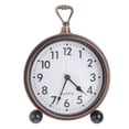 thumbnail image 1 of HLONK Horloge de Bureau Vintage Table Rabattable Intérieure Silencieuse Style Européen, 1 of 8
