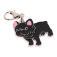 thumbnail image 4 of Llavero de de perro Etiqueta de identificación de mascota Accesorio de metal Colgante - # 9, se describe, 4 of 8
