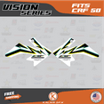 thumbnail image 2 of Kalair GFX Graphics Kit for Honda CRF50 (2013-2023) Vision Series, 2 of 5