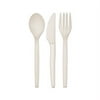 PSM Wrapped Cutlery Kit White, 250/Carton