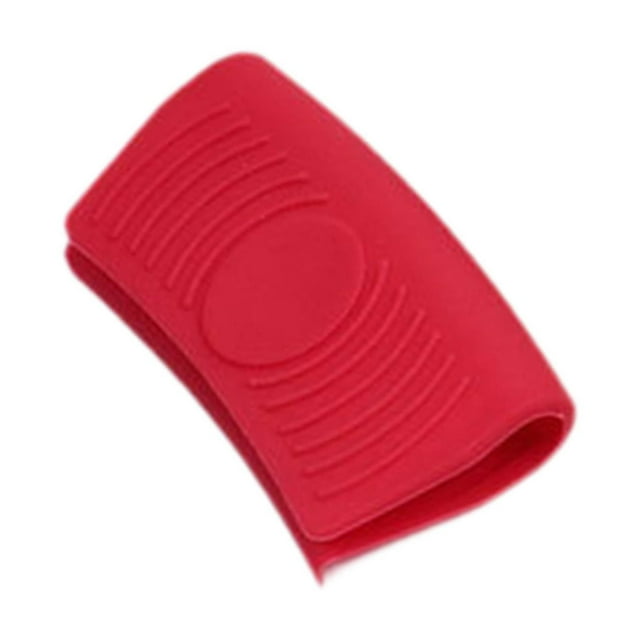 Funda protectora de silicona Strade Fareast Limited para mango de Wok rojo