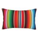 thumbnail image 1 of Fotbe Mexican Serape Blanket Stripes Funda de Almohada Decorativa Estilo Occidental, Lujo en Algodón, Fundas para Almohadas King, Cojín Estampado para Decoración del Hogar-20"x30", 1 of 6