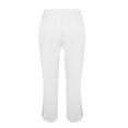 thumbnail image 5 of Hauaitttt Women's Casual Pants Straight Leg Comfortable Trousers for Spring Summer Fall Daily Wear Vacation Hiking Outfit with Loose Top and Sneakers Womens Sweat Pants Straight Leg Sweatpants Petite, 5 of 7