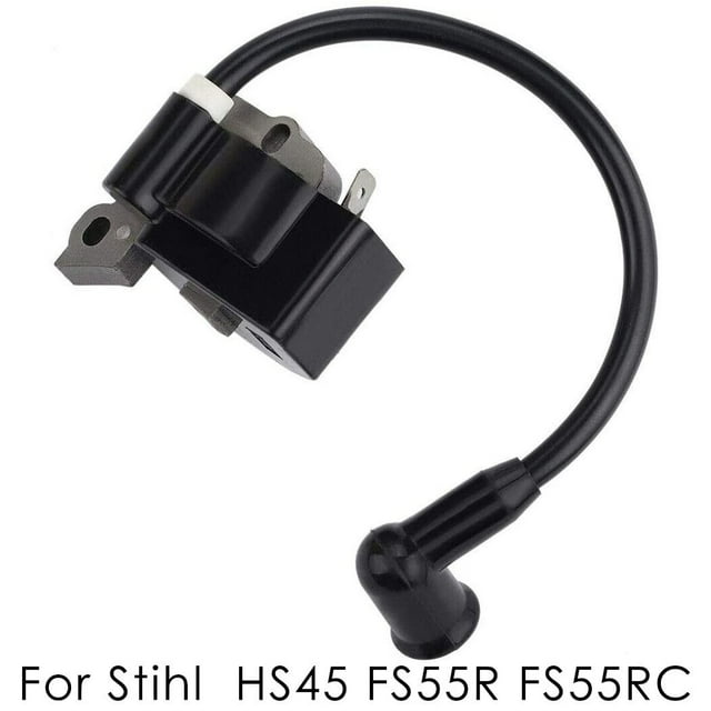 Allume Remplacement pour Bobine d'Allumage Stihl HS45 FS55R FS55RC FS55C FS55RC KM55 HL45 Noir