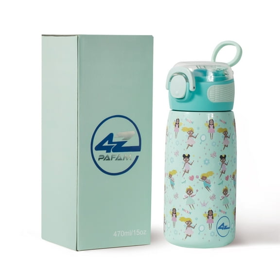 4ZPafam Blue Fairy Stainless Steel Insulated kids Water Bottle