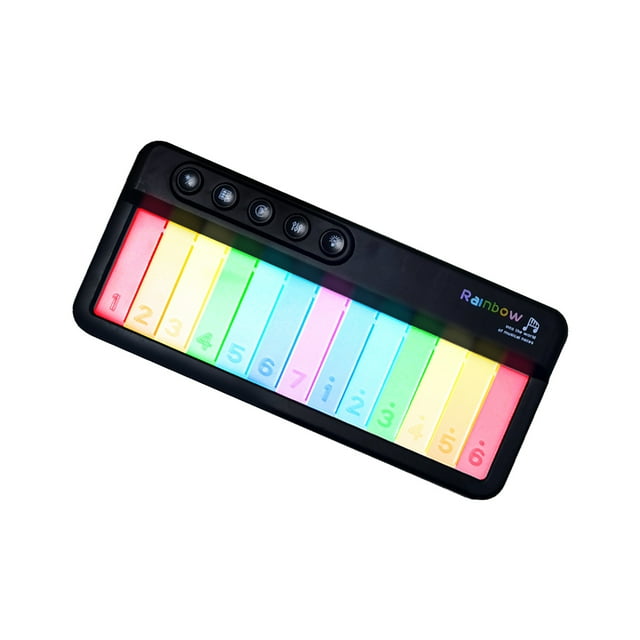 Clavier Piano, Piano et Touches de Piano Portable avec Piano Réglable avec 13 Touches Piano Son et Piano Portable Musical Son Réglable Musical et 13 Boîte Portable