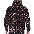 thumbnail image 5 of Hoodies for Men - PinkFeather Bird Long Sleeve Comfrt Men'S Fashion Hoodies & Sweatshirts, Sweatshirts for Men Hoodies Pullover Clothing Clothes with Pouch, 5 of 7