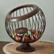 thumbnail image 4 of Iron Fruit Basket Coffee Capsule Storage Basket Desktop Decoration Coffee Table Snack Dried Fruit Candy Storage, 4 of 6