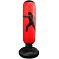 thumbnail image 1 of 2024 nuevo, saco de arena adecuado para niños, saco de arena de pie de 160 cm para practicar karate y taekwondo y recuperación instantánea para adolescentes y adultos, 1 of 4