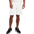 thumbnail image 5 of JERZEES Men’s Fleece White Shorts with Pockets Nublend Pill-Resistant Fleece 50/50 Cotton/polyester Size 2XL, 5 of 5