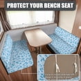 chaqlin RV Camper Dinette Booth Seats Slip Cover Replacement Elastic RV ...