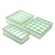 thumbnail image 1 of 3x Armario Plegable Ropa Interior Cajón Organizador Caja Compartimento para Verde Sunnimix organizador de ropa interior, 1 of 7