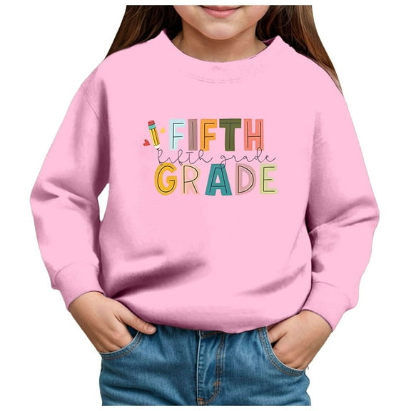 UYYX Hoodies For Teen Girls Girls Hoodies Size 10-12 Girls Casual Long Sleeve Hoodies Cute Oversized Pocket Sweatshirt Tops 3-4 Years